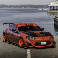Red 2015 Scion FR-S on Red JNC 017
